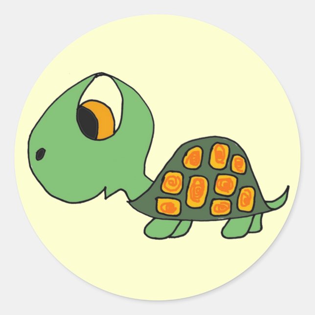 CB - Stickers Tortue Cartoon (Devant)