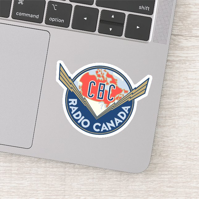 CBC 1940s Logo Sticker (Detail)