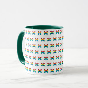 CBC 1966 Logo Pattern Combo Mug
