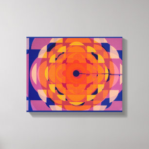 CBC 1970s Stylized Logo Canvas Print