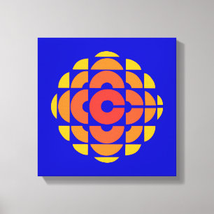CBC 1974 Logo Canvas Print