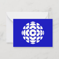 CBC 1986 Logo Blue Poster