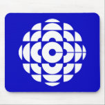 CBC 1986 Logo Blue Poster Mouse Pad<br><div class="desc">Created by Hubert Tison, who designed the 1966 butterfly logo, and Robert Innes. With Burton Kramer's approval, Hubert Tison and Robert Innes modified the multi-coloured gem to make it easier to reproduce in other media. The shades of orange were shed in favour of a solid blue. Used between 1986 -...</div>