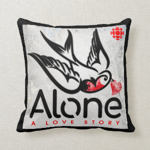 CBC Alone: A Love Story Throw Pillow