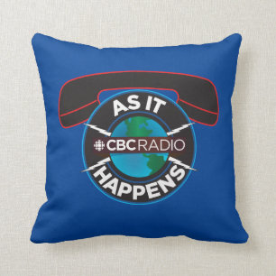 CBC As It Happens Throw Pillow