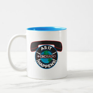 CBC As It Happens Two-Tone Coffee Mug