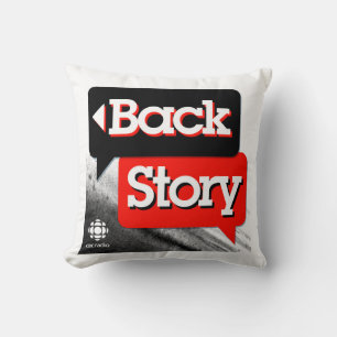 CBC Back Story Throw Pillow