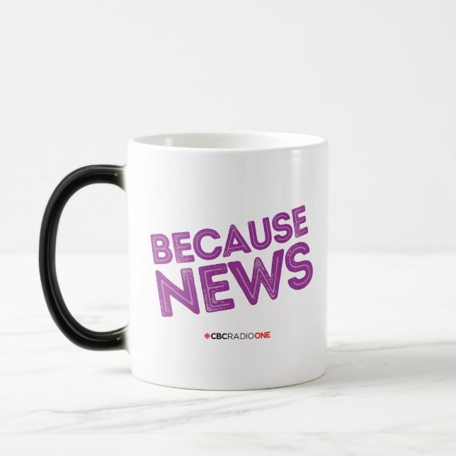 CBC Because News Magic Mug (Left)