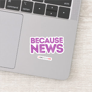 CBC Because News Sticker