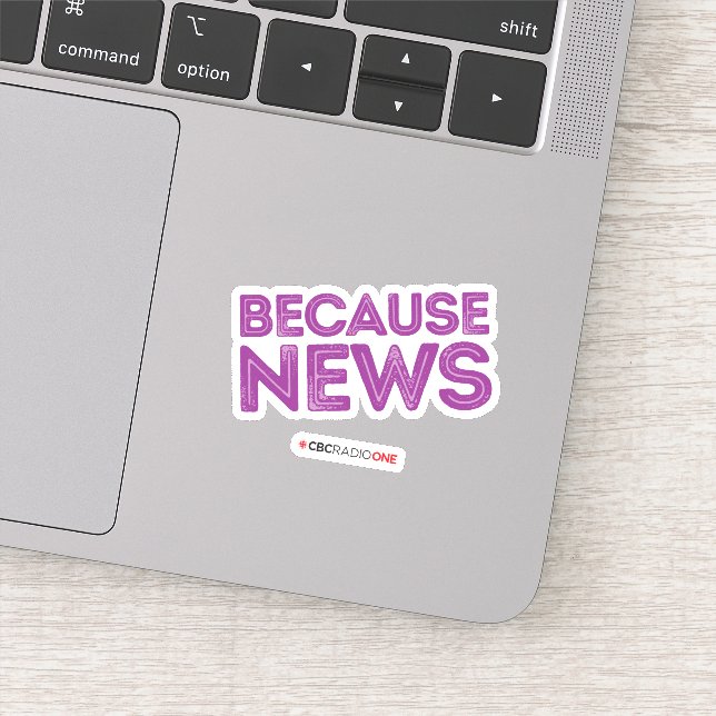 CBC Because News Sticker (Detail)