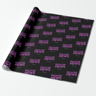 CBC Because News Wrapping Paper
