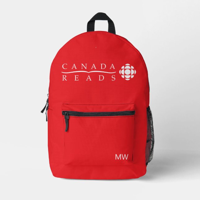 CBC Canada Reads Printed Backpack (Front)