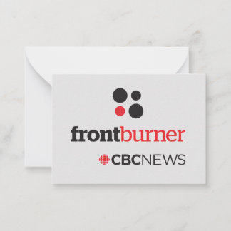 CBC Front Burner Poster Card