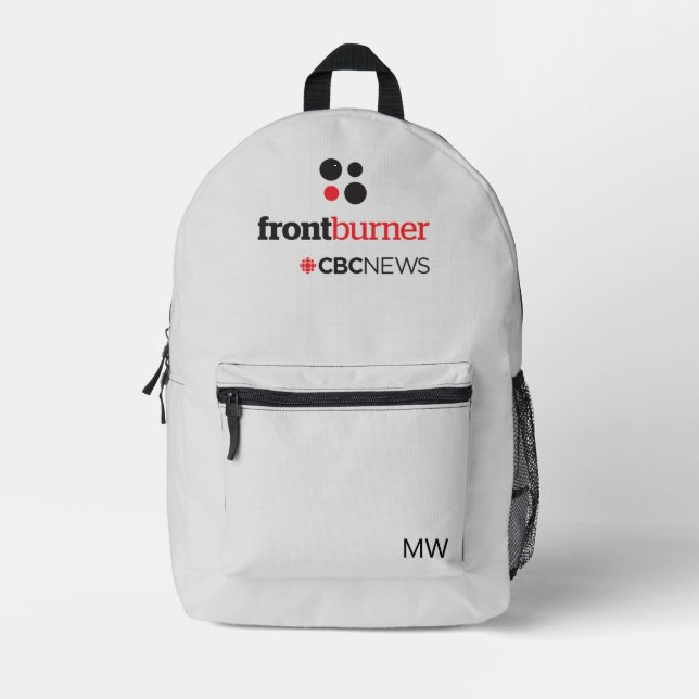 CBC Front Burner Poster Printed Backpack (Front)