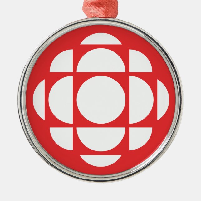 CBC Gem Metal Ornament (Front)