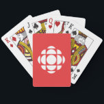 CBC Gem Playing Cards<br><div class="desc">Created by Swiss-Canadian design firm Gottschalk Ash, in a further revision of Burton Kramer's 'gem'. The red colour represents Canada in a symbolic way, the radiating form respects the DNA of the CBC brand and will not get lost in translation. Canadians would still recognize this as the CBC logo and...</div>