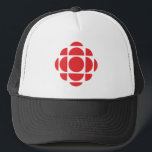 CBC Gem Trucker Hat<br><div class="desc">Created by Swiss-Canadian design firm Gottschalk Ash, in a further revision of Burton Kramer's 'gem'. The red colour represents Canada in a symbolic way, the radiating form respects the DNA of the CBC brand and will not get lost in translation. Canadians would still recognize this as the CBC logo and...</div>