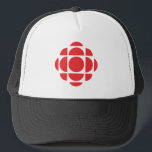 CBC Gem Trucker Hat<br><div class="desc">Created by Swiss-Canadian design firm Gottschalk Ash, in a further revision of Burton Kramer's 'gem'. The red colour represents Canada in a symbolic way, the radiating form respects the DNA of the CBC brand and will not get lost in translation. Canadians would still recognize this as the CBC logo and...</div>