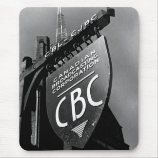 CBC Jarvis Street Sign (1940s) Mouse Pad