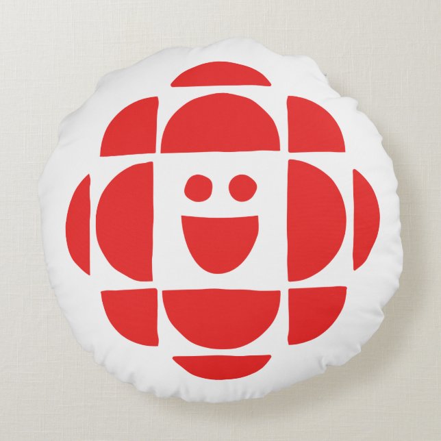 CBC Kids Logo Round Pillow (Back)