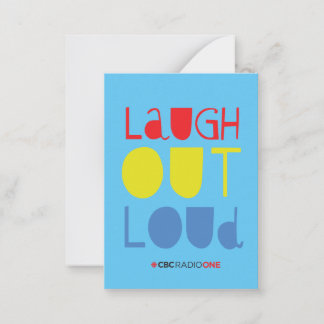 CBC Laugh Out Loud Card