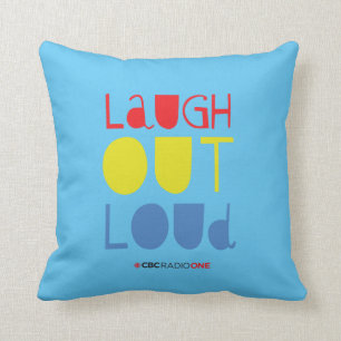 CBC Laugh Out Loud Throw Pillow