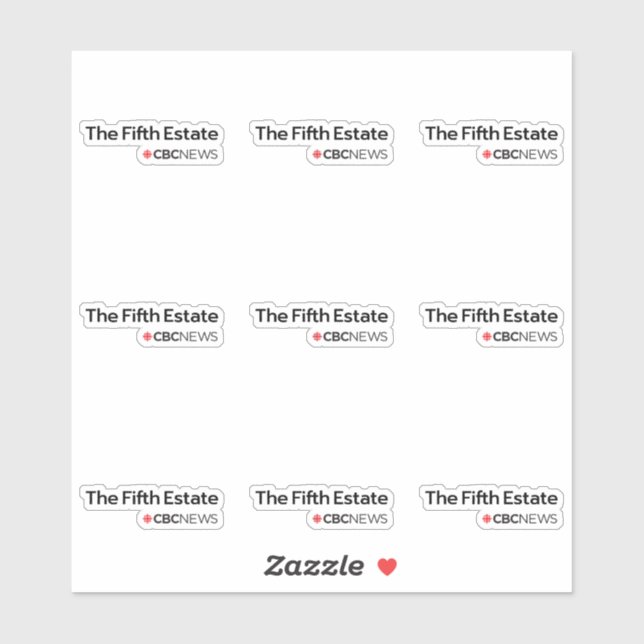 CBC Les Stickers Fifth Estate (Feuille)