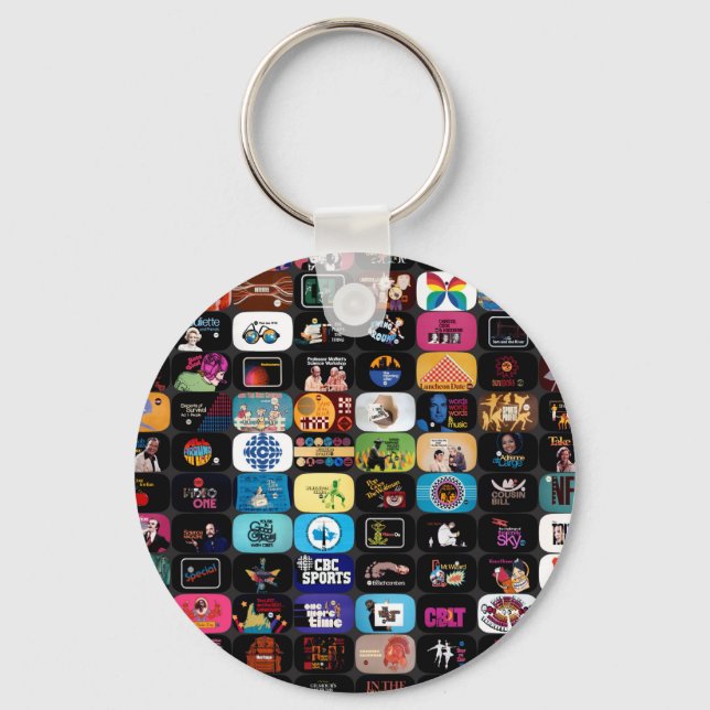 CBC Logos & Graphics Keychain (Front)
