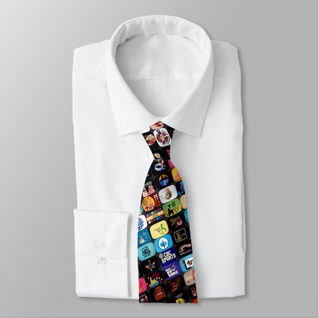 CBC Logos & Graphics Poster Tie (Tied)