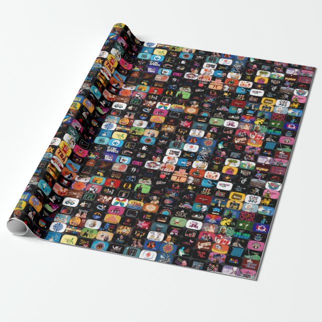 CBC Logos & Graphics Poster Wrapping Paper (Unrolled)