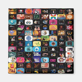 CBC Logos & Graphics Square Magnet