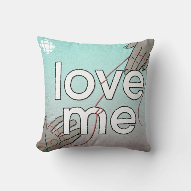 CBC Love Me Throw Pillow (Front)