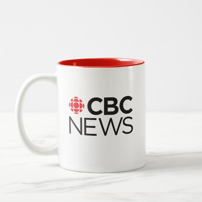 CBC News Two-Tone Coffee Mug (Left)