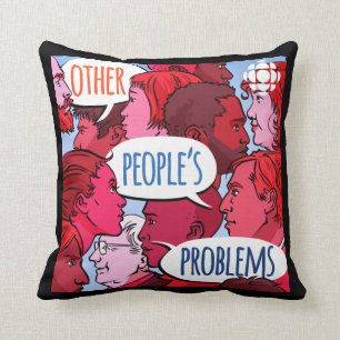 CBC Other People's Problems Throw Pillow