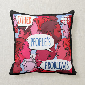 CBC Other People's Problems Throw Pillow