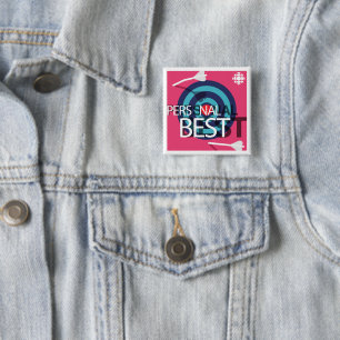 CBC Personal Best 2 Inch Square Button