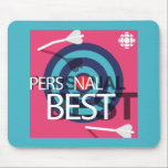 CBC Personal Best Mouse Pad<br><div class="desc">Personal Best is a non-fiction comedy podcast about self-improvement. Each week hosts Rob Norman and Andrew Norton tackle a weird, eccentric or petty everyday hang-up that people would be too embarrassed to ask for help from an actual life coach. The hosts try their darndest to help listeners achieve their goals...</div>