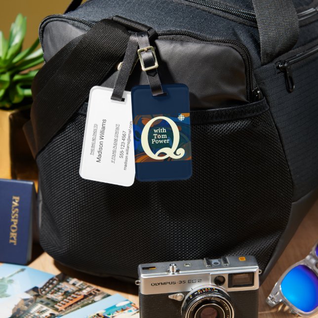 CBC Q LUGGAGE TAG (Front & Back)