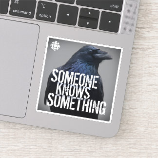 CBC Quelqu'Un Connaît Un Sticker