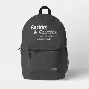 CBC Quirks & Quarks Printed Backpack
