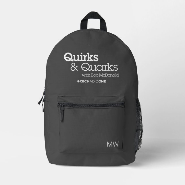 CBC Quirks & Quarks Printed Backpack (Front)