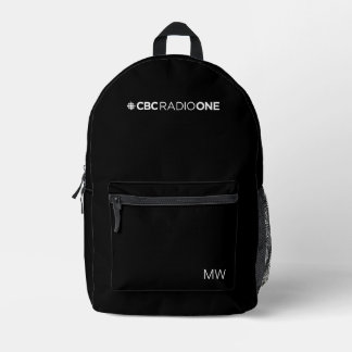 CBC Radio One Printed Backpack