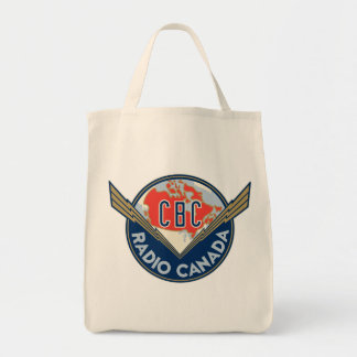 CBC Retro 1940s Logo Grocery Tote Bag