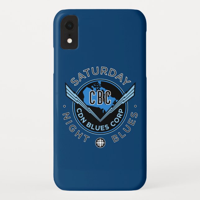 CBC Saturday Night Blues Case-Mate iPhone Case (Back)
