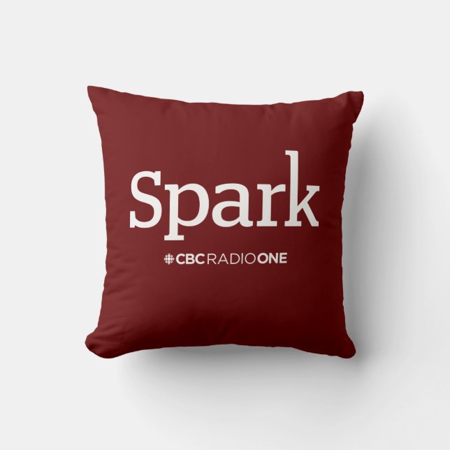 CBC Spark Throw Pillow (Front)