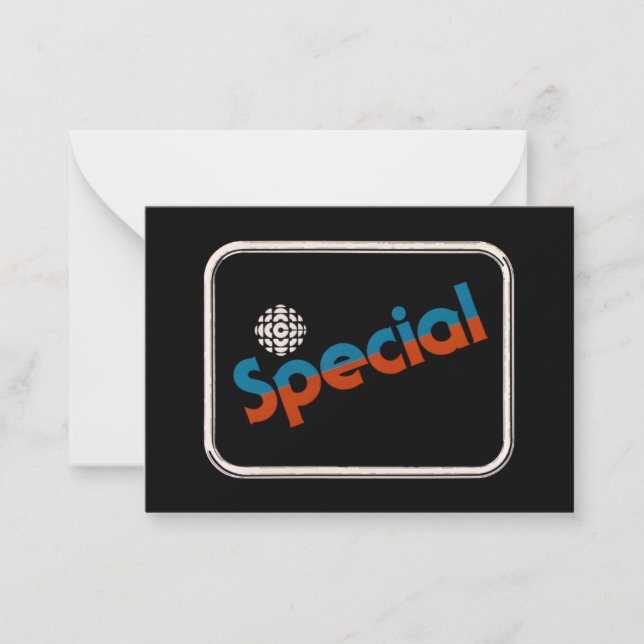 CBC Special - 1978 promo graphic Card (Front)
