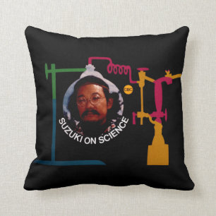 CBC Suzuki on Science - Throw Pillow