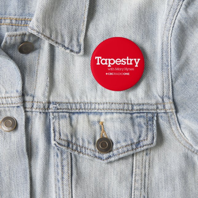 CBC Tapestry 2 Inch Round Button (In Situ)