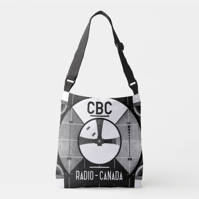 CBC Test Pattern Crossbody Bag (Front)