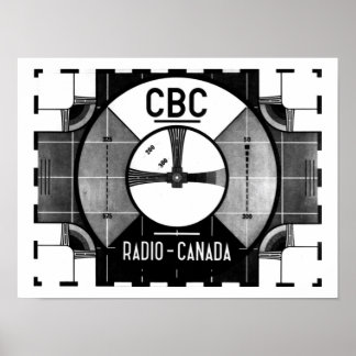 CBC Test Pattern Poster